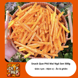 Snack Que Phô Mai Ngó Sen | Chóp Chép